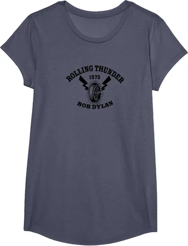 Vista 9 de Bob Dylan - Camiseta Rolling Thunder S Gris Oscuro