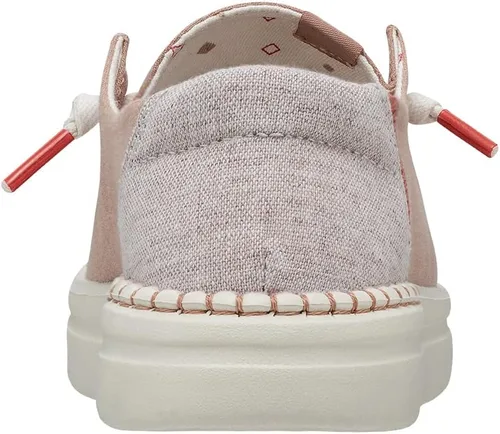 Vista 6 de Hey Dude Wendy Rise Peacock - Mocasines con cordones, para mujer, cómodos y ligeros