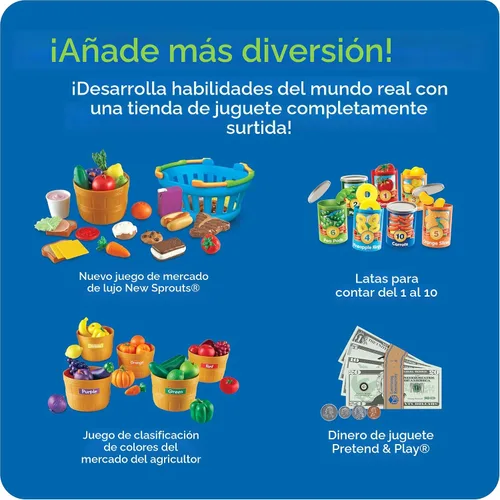 Vista 7 de Juguete de registro de calculadora de simulación y juego de recursos de aprendizaje Azul y rojo