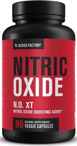 Vista 9 de Jacked Factory N.O. XT Suplementos de óxido nítrico para hombres con nitrosigina L arginina L citrulina suplemento para bombas musculares