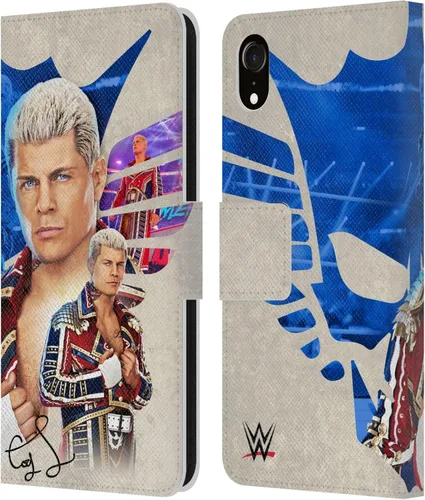 Vista 99 de Head Case Designs Funda con licencia oficial de la WWE American Nightmare Flag Cody Rhodes compatible con Apple iPhone 11