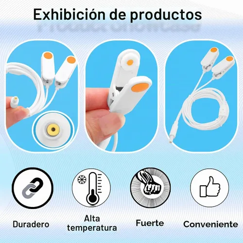 Vista 6 de Adaptador de clip de oreja VNS, máxima comodidad y señal estable. Experimenta una conductividad superior con punta de esponja conductora y un diseño