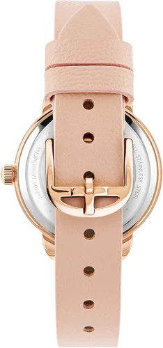 Vista 2 de Ted Baker Señoras Rosa Cuero Vegano Correa Reloj (Modelo BKPFLS3019I), Rosado, Moderno