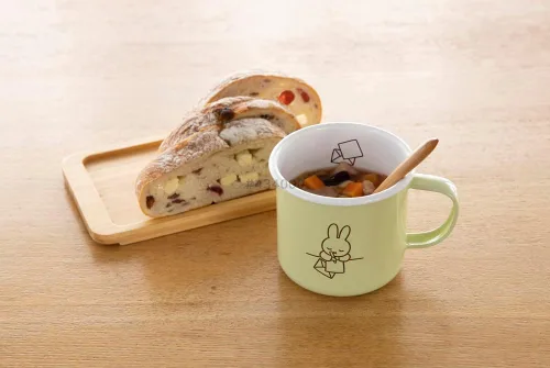 Vista 6 de Taza Miffy Pastel 3.1 in Gris Pálido Verde pálido