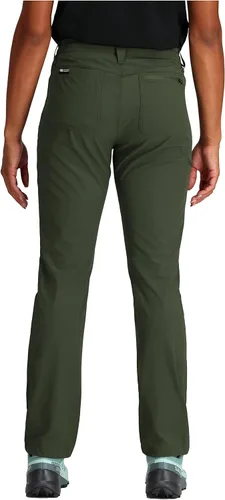 Vista 2 de Outdoor Research Pantalones Ferrosi para mujer, equipo ligero para senderismo, escalada, campamento