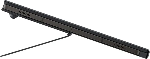 Vista 5 de Samsung Funda para teclado para Galaxy Tab S9 FE+, funda protectora para tablet, experiencia similar a una PC, parte trasera magnética, posiciones