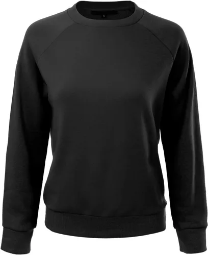 Vista 51 de MixMatchy Sudadera básica suave y cómoda de forro polar con cuello redondo para mujer
