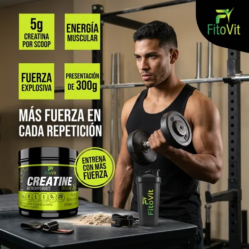 Vista 3 de CREATINA MONOHIDRATADA X300G