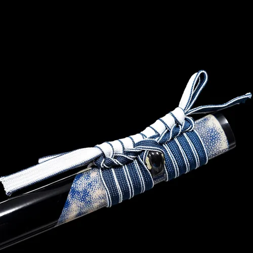 Vista 4 de Espadas samuráis japonesas Katana Espada Real Sharp
