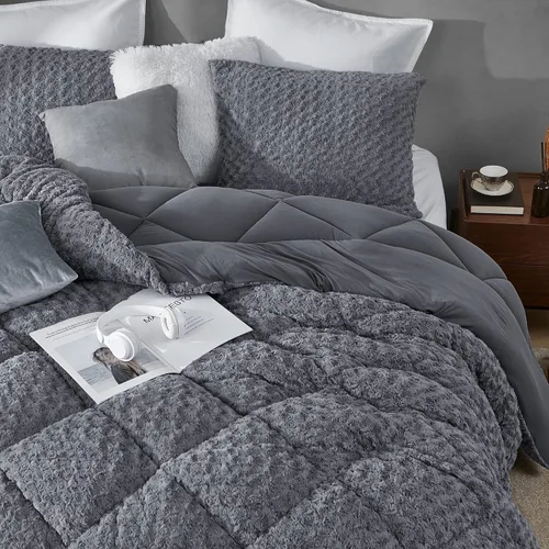 Vista 2 de Byourbed Puppy Love - Edredón Coma Inducer® Twin XL - Plata Pedigrí