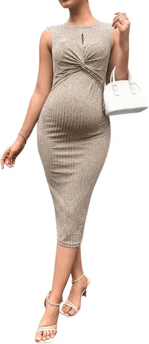 Vista 6 de Verdusa Vestido de maternidad sin mangas para mujer