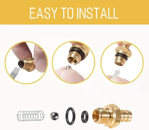 Vista 5 de Kit de inyector químico para lavadora a presión, kit de inyector de jabón compatible con 190593GS 190635GS 203640GS (2 unidades)