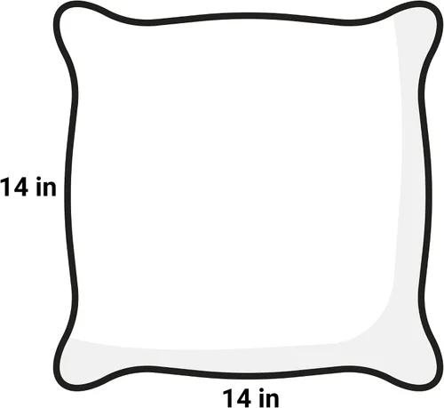 Vista 2 de Chandler 4 Corners Border Collie - Almohada decorativa de lana con gancho a mano (14 x 14 pulgadas), almohada para perros para sofás y camas, fácil