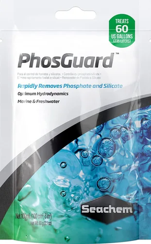Vista 5 de Seachem Medios de filtración Purigen y PhosGuard