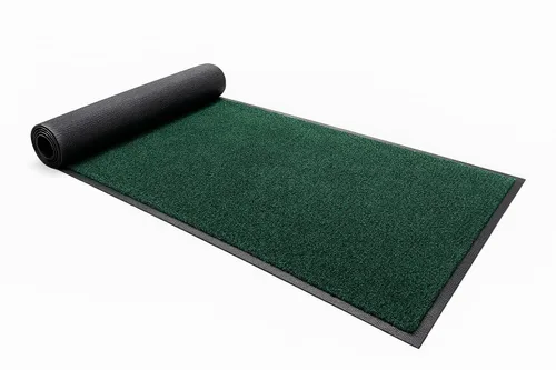 Vista 24 de Guardian Platinum Series Tapete Limpiador de Piso Interior, Goma con Alfombra de Nailon, 4'x17', Marrón