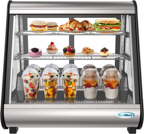 Vista 8 de KoolMore CDC-3C-BK Refrigerador comercial, 3 pies cúbicos, negro