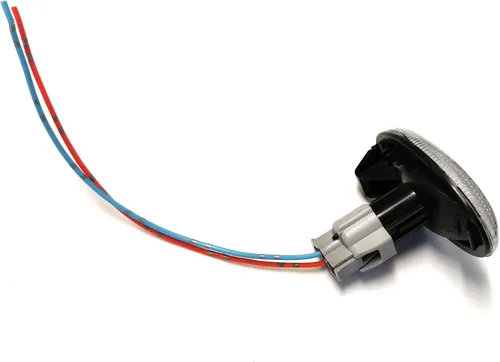 Vista 5 de iJDMTOY Par de conectores de luz de marcador lateral de guardabarros OE-Spec con coletas de 5 pulgadas compatibles con la versión JDM Subaru