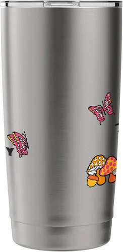 Vista 4 de Hello Kitty Vaso aislado de acero inoxidable mariposa