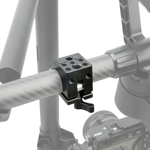 Vista 2 de NICEYRIG Abrazadera de varilla de 0.984 in con rosca de 1/4 3/8 para DJI Ronin M MX Freefly MOVI Gimbal Stabilizer System - 101