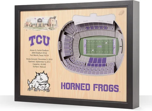 Vista 68 de YouTheFan NCAA Arte de Pared StadiumView de 25 Capas