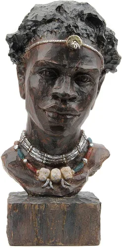 Vista 6 de Leekung Estatuas de hombres africanos & Paquete de estatuas de mujeres africanas