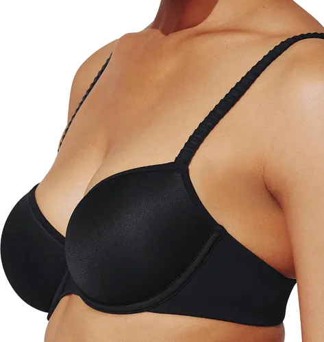 Vista 3 de Thirdlove Sujetador de camiseta clásico 24/7 para mujer, brasier de espuma Negro
