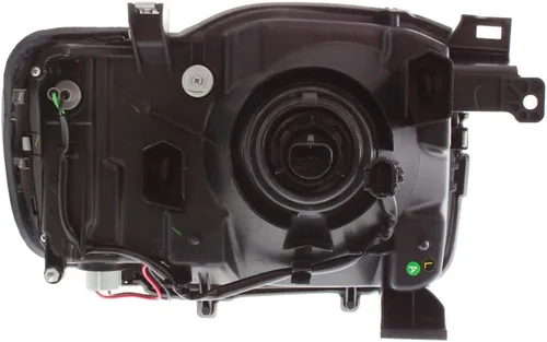 Vista 3 de EPIC LIGHTING Faros delanteros halógenos estilo OE color gris oscuro, repuesto para NISSAN 02-04 NISSAN XTERRA XE