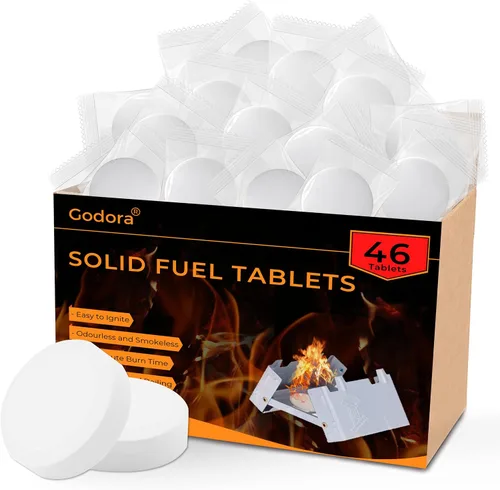 Vista 8 de Solid Fuel Tablets - Compact Size, High Energy, Safe and Reliable