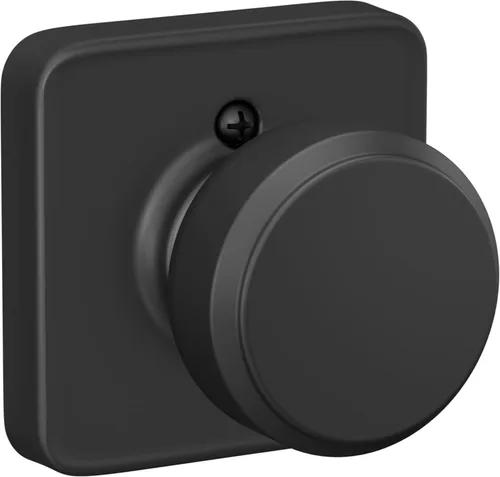 Vista 24 de SCHLAGE Pomo de bloqueo sin giro, latón antiguo (F170 ORB 609) (paquete de 2)