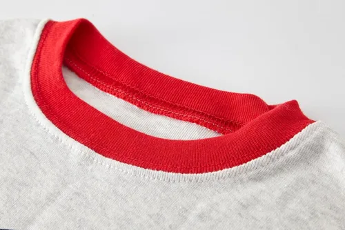 Vista 3 de Conjunto de pijama de planeta para niños, 100% algodón, 2 piezas, ropa de dormir de manga larga, conjuntos de ropa de dormir para niños, camisas