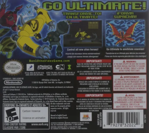 Vista 2 de Ben 10 Ultimate Alien Cosmic Destruction