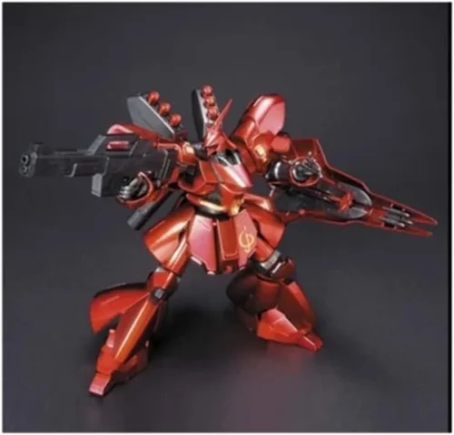 Vista 4 de Sazabi Metálico Revestimiento Ver Mobile Suit Gundam HGUC 1/144 Modelo Kit