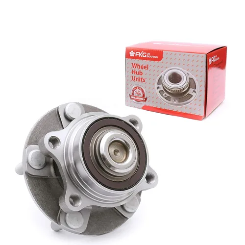 Vista 15 de FKG 513253 Conjunto de buje de cojinete de rueda delantera para A3 TT (Quattro), VW Tiguan Passat Jetta Golf CC EOS Beetle, brida de 4 pernos
