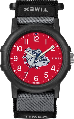 Vista 47 de Timex Reloj unisex Collegiate Recruit de 1.496 in - Tennessee Volunteers con correa de tela negra