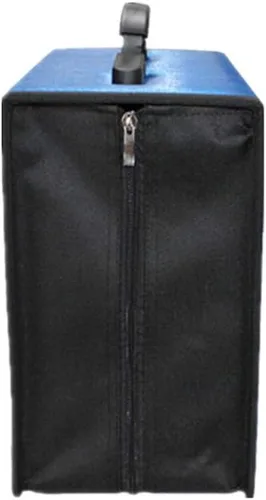 Vista 5 de Estuche organizador para CD/DVD, funda para cartera, almacenamiento de disco de capacidad de 400 (color azul)