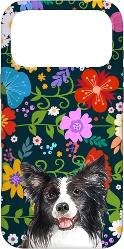 Vista 22 de Border Collie Ditsy Flower Floral Pattern for Women Case for iPhone 17