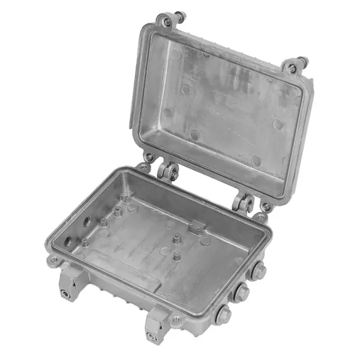 Vista 8 de Caja de conexiones de aluminio fundido para equipos al aire libre Conexión eléctrica Cable de alimentación y carcasa electrónica