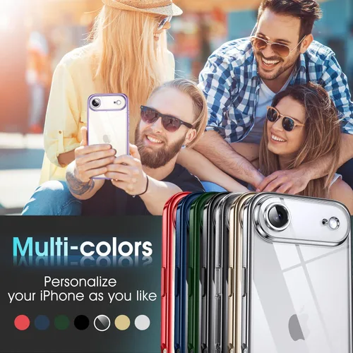Vista 850 de Supdeal Funda cristalina transparente para iPhone 11, [No se amarillea] [Protección de la cámara] [Probado contra caídas de grado militar] Funda