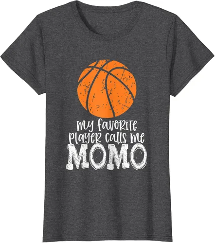 Vista 4 de Womens Basketball MOMO Top Favorite Player Calls Me T-Shirt