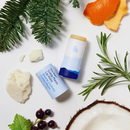 Vista 7 de Ursa Major Going Places - Bálsamo labial Hidratante de labios natural para labios agrietados y secos Hidrata, calma y protege Tubo de cartón