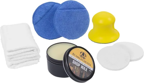 Vista 8 de Shop Wax - Pasta de acabado de cera de metal natural y madera, lata de 8 onzas