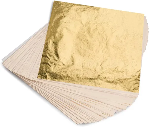 Vista 9 de Hojas de cobre – 100 hojas de cobre real 5.5 x 5.5 in hoja metálica de oro rosa para manualidades, manualidades, manualidades, pintura, dorado