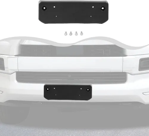 Vista 8 de Soporte para matrícula, soporte de montaje de marco de matrícula frontal compatible con accesorios exteriores Toyota 4Runner (Toyota 4Runner)