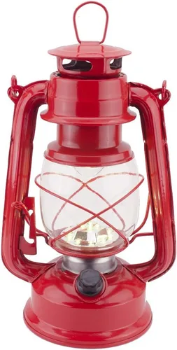 Vista 11 de Linterna vintage LED para huracanes, luz blanca cálida operada con batería, metal antiguo colgante con regulador de intensidad, 15 LEDs, 150 lúmenes