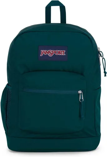 Vista 16 de JanSport Cross Town Plus - Mochila con compartimento principal grande, bolsillo lateral para botella de agua, funda acolchada para laptop de 15