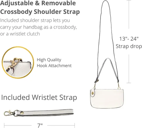Vista 4 de joy susan Mini cruz para mujer bolso de mano de pulsera
