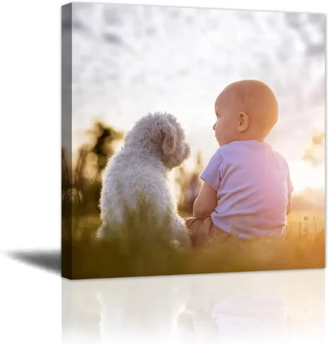 Vista 21 de LZIMU Impresiones de lienzo personalizadas con tus fotos, imágenes personalizadas de 4 x 6 pulgadas a lienzo para pared, personaliza tus fotos, arte