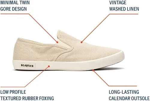 Vista 8 de SEAVEES Tenis Baja sin cordones originales para hombre
