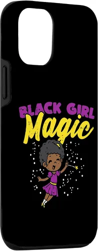 Vista 3 de Funda de regalo afroamericana para iPhone 14 Black Girl Magic Fairy Black Pride