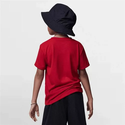 Vista 3 de Camiseta de Manga Corta Infantil Jordan Jumpman Graphic Rojo